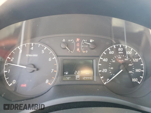 2014 Nissan Sentra SV with VIN 3N1AB7AP1EL622607, listed as a Copart auction lot 48414045 with 124,440 mi miles and Salvage Title. Bid and sale history available at DreamBid. Image 9.