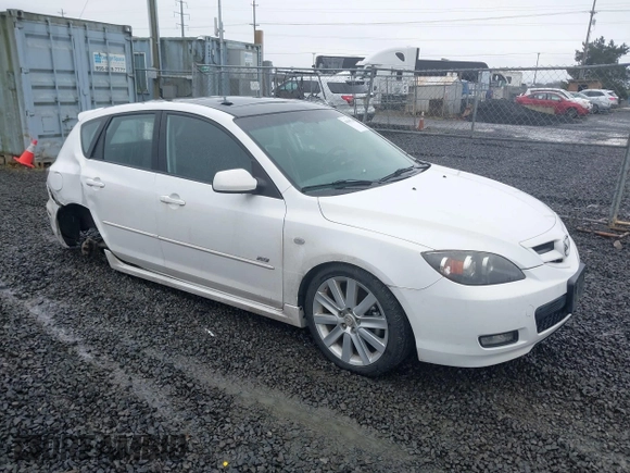 2008 Mazda Mazda3 s Sport with VIN JM1BK343381791106, listed as a IAAI auction lot 41845760 with 88,390 mi miles. Bid and sale history available at carsss.com. Image 1.