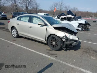 2010 Buick LaCrosse CX with VIN 1G4GB5EG8AF169155, listed as a IAAI auction lot 41768972 with 1 mi miles. Bid and sale history available at carsss.com. Image 1.