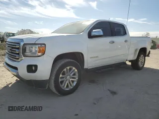 2016 GMC Canyon 2WD SLT with VIN 1GTG5DE17G1360721, listed as a Copart auction lot 73878564 with 0 mi miles and Salvage Title. Bid and sale history available at carsss.com. Image 1.