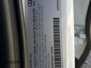 2016 Audi A6 Premium Plus z VIN WAUGFAFC6GN119234, wystawiony jako Copart lot #47885135 z przebiegiem 90 067 mil mil oraz Szkoda całkowita • Salvage title. Historia ofert i sprzedaży dostępna na DreamBid. Obrazek 12.