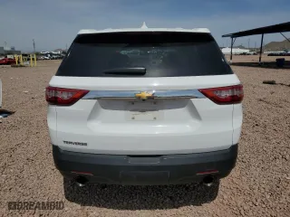 2018 Chevrolet Traverse LS with VIN 1GNERFKW0JJ257274, listed as a Copart auction lot 51152225 with 113,310 mi miles and Clean Title. Bid and sale history available at carsss.com. Image 6.