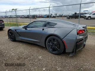 2015 Chevrolet Corvette 2LT with VIN 1G1YD2D77F5109649, listed as a Copart auction lot 70458944 with 47,467 mi miles and Salvage Title. Bid and sale history available at carsss.com. Image 2.