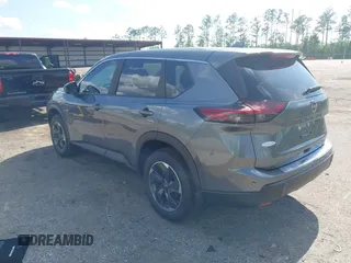 2024 Nissan Rogue SV with VIN 5N1BT3BA2RC755388, listed as a IAAI auction lot 42083297 with 1,131 mi miles and . Bid and sale history available at carsss.com. Image 3.