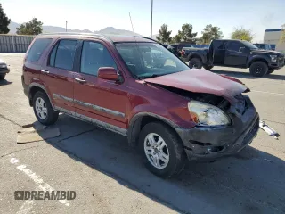 2002 Honda CR-V EX with VIN JHLRD788X2C029332, listed as a Copart auction lot 52590405 with 226,783 mi miles and Salvage Title. Bid and sale history available at carsss.com. Image 4.