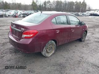 2018 Mitsubishi Mirage G4 SE with VIN ML32F4FJ1JHF06220, listed as a IAAI auction lot 41651964 with 122,837 mi miles. Bid and sale history available at carsss.com. Image 4.