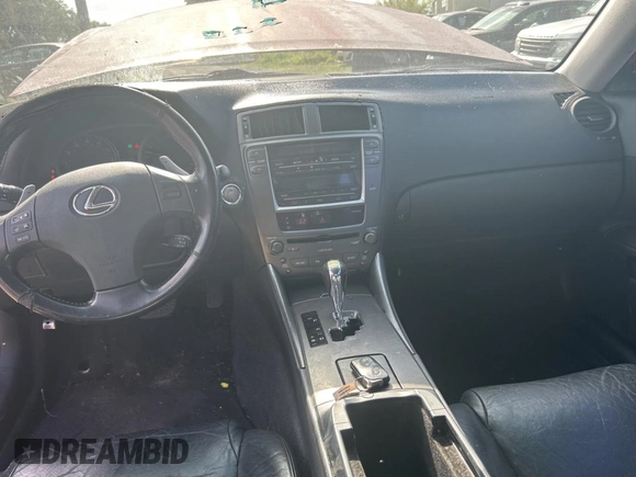 2006 Lexus IS 350 z VIN JTHBE262165001506, wystawiony jako Copart lot #51870425 z przebiegiem 213 188 mil mil oraz Czysty tytuł • Clean title. Historia ofert i sprzedaży dostępna na DreamBid. Obrazek 9.