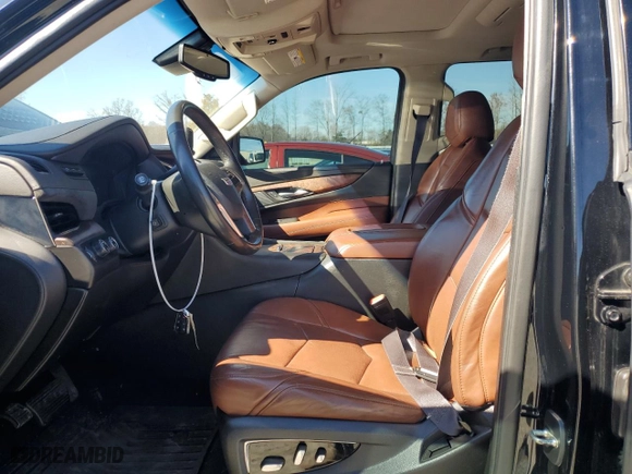 2015 Cadillac Escalade Luxury with VIN 1GYS4BKJ8FR235856, listed as a Copart auction lot 45348475 with 126,602 mi miles and Salvage Title. Bid and sale history available at carsss.com. Image 7.