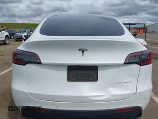 2022 Tesla Model Y Long Range with VIN 7SAYGDEE2NF403354, listed as a IAAI auction lot 41986216 with 53,177 mi miles and . Bid and sale history available at DreamBid. Image 16.