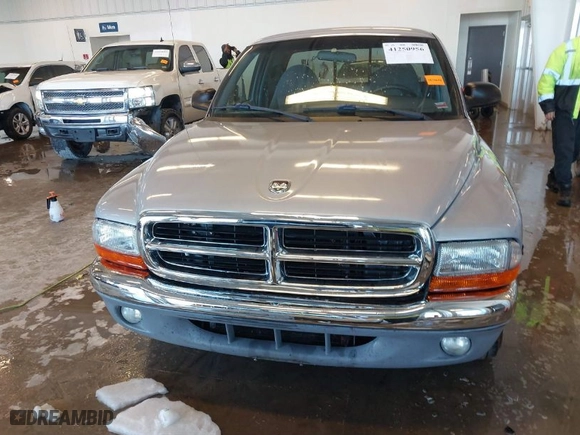 1998 Dodge Dakota SLT with VIN 1B7GL22YXWS762222, listed as a IAAI auction lot 41250956 with 195,027 mi miles. Bid and sale history available at carsss.com. Image 12.