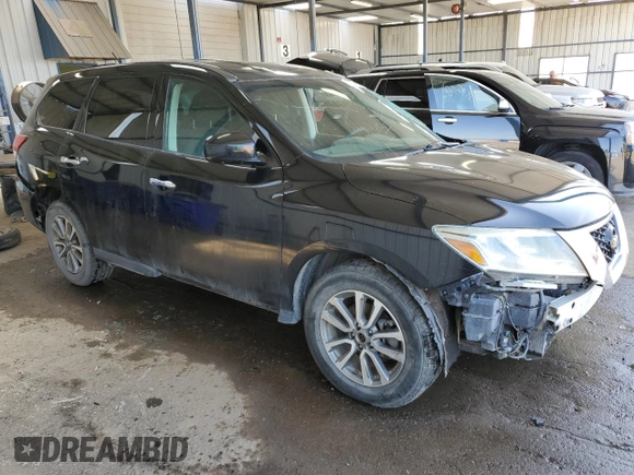 2014 Nissan Pathfinder S with VIN 5N1AR2MM8EC618493, listed as a Copart auction lot 51349365 with 108,628 mi miles and Clean title. Bid and sale history available at DreamBid. Image 4.