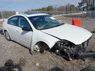 2004 Nissan Maxima SL with VIN 1N4BA41E54C839370, listed as a IAAI auction lot 41354983 with 215,703 mi miles. Bid and sale history available at carsss.com. Image 1.