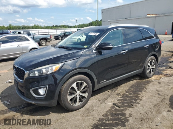 2017 Kia Sorento EX z VIN 5XYPHDA59HG337670, wystawiony jako Copart lot #61773645 z przebiegiem 146 242 mil mil oraz Czysty tytuł • Clean title. Historia ofert i sprzedaży dostępna na DreamBid. Obrazek 1.