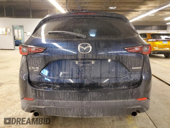 2023 Mazda CX-5 2.5 S Premium Plus Package with VIN JM3KFBEM2P0187161, listed as a Copart auction lot 88290935 with 25,961 mi miles and Salvage Title. Bid and sale history available at carsss.com. Image 6.