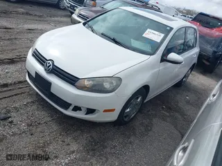 2010 Volkswagen Golf with VIN WVWDB7AJ6AW406990, listed as a IAAI auction lot 41811499 with 152,692 mi miles. Bid and sale history available at carsss.com. Image 2.