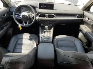 2022 Mazda CX-5 2.5 S Premium Package with VIN JM3KFBDMXN0559814, listed as a Copart auction lot 50985535 with 34,612 mi miles and Salvage Title. Bid and sale history available at carsss.com. Image 8.