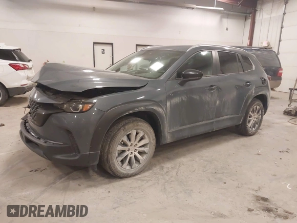 2024 Mazda CX-50 S Select with VIN 7MMVABAM0RN221288, listed as a IAAI auction lot 40983418 with 9,744 mi miles and . Bid and sale history available at DreamBid. Image 2.