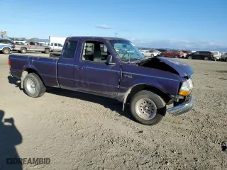 1998 Ford Ranger XL with VIN 1FTYR14C4WPA82916, listed as a Copart auction lot 76079144 with 221,617 mi miles and Salvage Title. Bid and sale history available at carsss.com. Image 4.