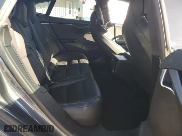 2019 Tesla Model S 100D with VIN 5YJSA1E49KF300356, listed as a Copart auction lot 43312715 with 81,915 mi miles and Salvage title. Bid and sale history available at DreamBid. Image 10.