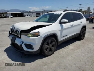 2019 Jeep Cherokee Altitude with VIN 1C4PJLLB8KD338946, listed as a Copart auction lot 53067155 with 66,073 mi miles and Salvage title. Bid and sale history available at DreamBid. Image 1.