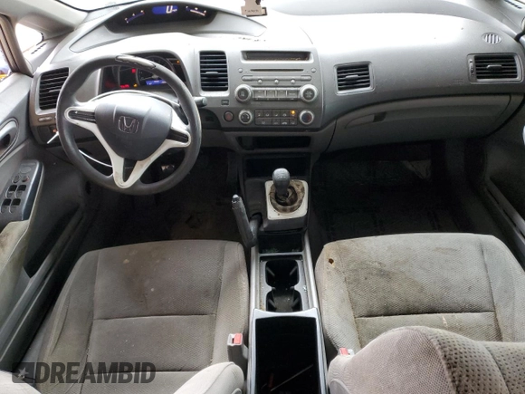 2010 Honda Civic z VIN 19XFA1E39AE037346, wystawiony jako Copart lot #53279185 z przebiegiem 148 350 mil mil oraz Szkoda całkowita • Salvage title. Historia ofert i sprzedaży dostępna na DreamBid. Obrazek 8.