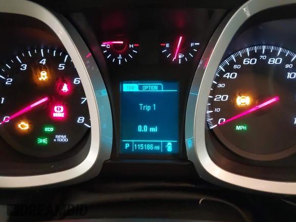 2015 Chevrolet Equinox LS with VIN 1GNFLEEK4FZ113731, listed as a IAAI auction lot 41989993 with 115,186 mi miles and . Bid and sale history available at carsss.com. Image 7.