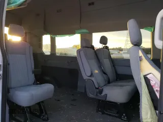 2015 Ford Transit Passenger XL with VIN 1FBAX2XGXFKA32115, listed as a Copart auction lot 87395664 with 123,749 mi miles and Salvage Title. Bid and sale history available at carsss.com. Image 11.