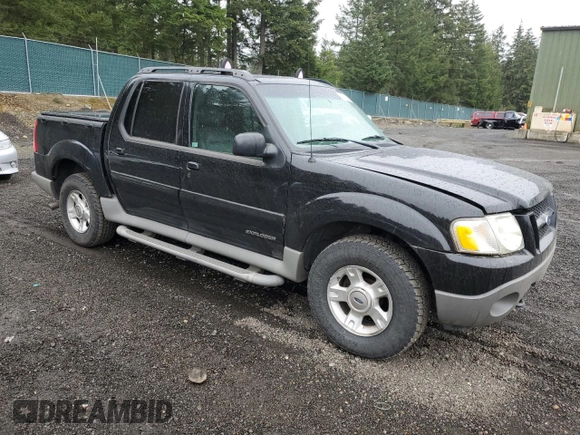 2002 Ford Explorer Sport Trac Value with VIN 1FMZU77E62UB21709, listed as a Copart auction lot 50081245 with 206,068 mi miles and Salvage title. Bid and sale history available at DreamBid. Image 4.