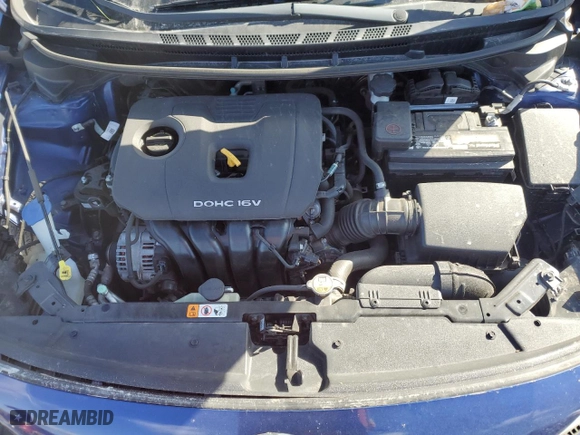 2017 Kia Forte LX with VIN 3KPFK4A73HE148685, listed as a Copart auction lot 45975625 with 130,568 mi miles and Salvage Title. Bid and sale history available at carsss.com. Image 11.