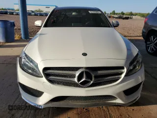 2017 Mercedes-Benz C 300 with VIN 55SWF4JB6HU223073, listed as a Copart auction lot 62393865 with 95,400 mi miles and Salvage title. Bid and sale history available at DreamBid. Image 5.