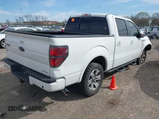 2012 Ford F-150 XL with VIN 1FTFW1CF6CFC75369, listed as a IAAI auction lot 41853650 with 238,456 mi miles. Bid and sale history available at carsss.com. Image 4.