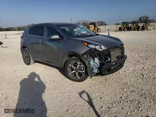 2020 Kia Sportage LX with VIN KNDPM3ACXL7676657, listed as a Copart auction lot 46152385 with 92,123 mi miles and Salvage Title. Bid and sale history available at carsss.com. Image 12.