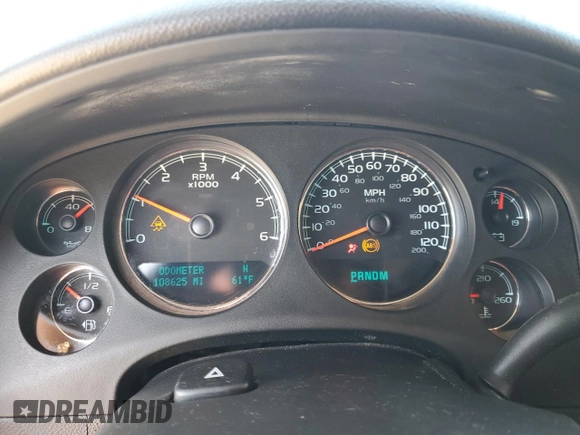 2010 Chevrolet Tahoe LS with VIN 1GNMCAE33AR127864, listed as a Copart auction lot 49458425 with 108,625 mi miles and Salvage title. Bid and sale history available at DreamBid. Image 9.