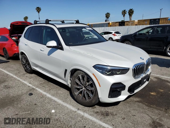 2023 BMW X5 xDrive40i with VIN 5UXCR6C03P9M85000, listed as a Copart auction lot 52116425 with 14,753 mi miles and Salvage Title. Bid and sale history available at carsss.com. Image 4.