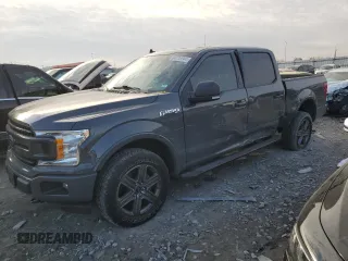2020 Ford F-150 XL with VIN 1FTEW1E40LFC33318, listed as a Copart auction lot 84172244 with 29,962 mi miles and Salvage Title. Bid and sale history available at carsss.com. Image 1.