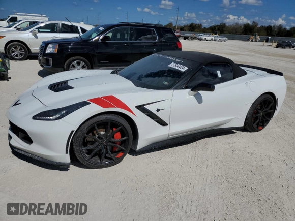 2014 Chevrolet Corvette Z51 2LT с VIN 1G1YJ3D74E5132223, выставлен на аукционе Copart как лот 77634464 с пробегом Не указан миль и Списание • Salvage title. История ставок и продаж доступна на DreamBid. Изображение 1.