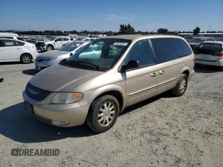 2001 Chrysler Town & Country LXi with VIN 2C8GT54L31R100381, listed as a Copart auction lot 72474224 with 246,308 mi miles and Salvage Title. Bid and sale history available at DreamBid. Image 1.