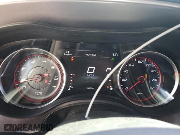 2021 Dodge Charger R/T z VIN 2C3CDXCT5MH587494, wystawiony jako Copart lot #53191575 z przebiegiem 70 522 mil mil oraz Nie do naprawy • Non repairable. Historia ofert i sprzedaży dostępna na DreamBid. Obrazek 9.