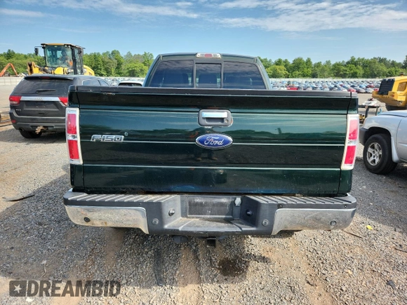 2012 Ford F-150 XL with VIN 1FTFX1ET6CFB05495, listed as a Copart auction lot 64080505 with 161,251 mi miles and Clean title. Bid and sale history available at DreamBid. Image 6.