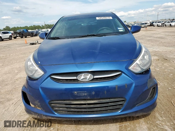 2017 Hyundai Accent SE z VIN KMHCT4AE8HU214417, wystawiony jako Copart lot #58548515 z przebiegiem 118 018 mil mil oraz Czysty tytuł • Clean title. Historia ofert i sprzedaży dostępna na DreamBid. Obrazek 5.