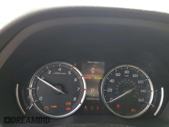 2017 Acura MDX Technology z VIN 5FRYD4H55HB005205, wystawiony jako Copart lot #52729095 z przebiegiem 122 333 mil mil oraz Szkody całkowita. Historia ofert i sprzedaży dostępna na DreamBid. Obrazek 9.