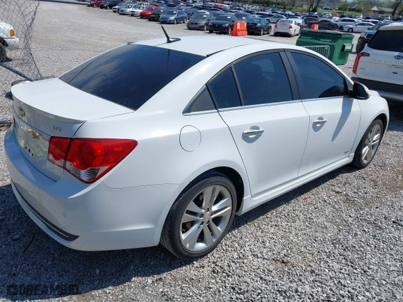 2011 Chevrolet Cruze LTZ with VIN 1G1PH5S9XB7206932, listed as a IAAI auction lot 41991371 with 164,240 mi miles. Bid and sale history available at carsss.com. Image 4.