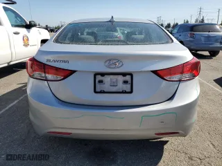 2013 Hyundai Elantra GLS PZEV with VIN KMHDH4AE9DU534796, listed as a Copart auction lot 52559425 with 156,676 mi miles and Salvage Title. Bid and sale history available at carsss.com. Image 6.
