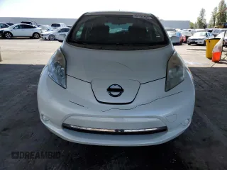 2015 Nissan LEAF S with VIN 1N4AZ0CP0FC329622, listed as a Copart auction lot 53192495 with 78,657 mi miles and Clean Title. Bid and sale history available at carsss.com. Image 5.
