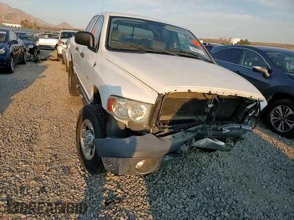 2005 Dodge Ram 2500 SLT with VIN 1D7KS28D05J636771, listed as a Copart auction lot 69638724 with 0 mi miles and Salvage Title. Bid and sale history available at carsss.com. Image 11.
