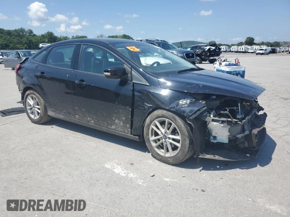2017 Ford Focus SE with VIN 1FADP3F28HL283237, listed as a Copart auction lot 62021405 with 95,824 mi miles and Salvage title. Bid and sale history available at DreamBid. Image 4.
