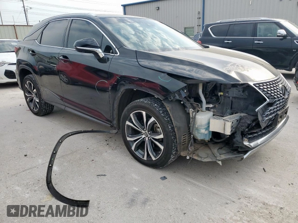2020 Lexus RX with VIN 2T2HZMAA4LC182010, listed as a Copart auction lot 53491785 with 49,817 mi miles and Salvage Title. Bid and sale history available at carsss.com. Image 4.
