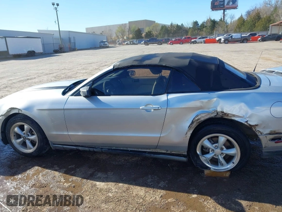 2010 Ford Mustang V6 with VIN 1ZVBP8EN9A5122431, listed as a IAAI auction lot 41802456 with 150,524 mi miles and . Bid and sale history available at carsss.com. Image 6.