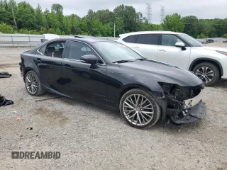 2015 Lexus IS 250 with VIN JTHBF1D24F5056803, listed as a Copart auction lot 56055405 with 104,803 mi miles and Clean title. Bid and sale history available at DreamBid. Image 4.