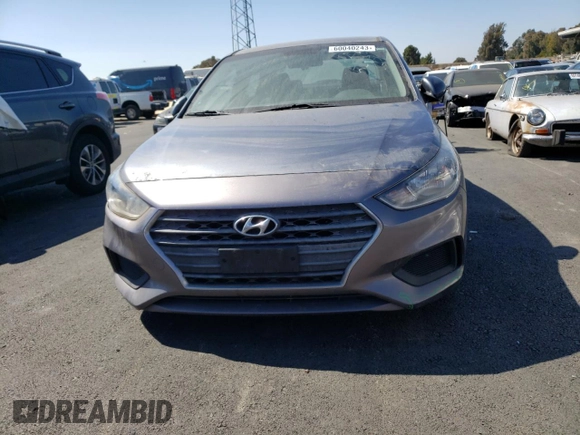 2018 Hyundai Accent SEL with VIN 3KPC24A30JE026341, listed as a Copart auction lot 60040243 with 106,056 mi miles. Bid and sale history available at carsss.com. Image 5.